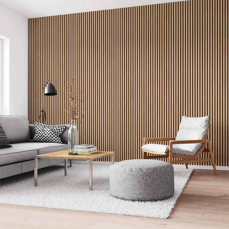 Premium Acoustic Slatted Wall Panel